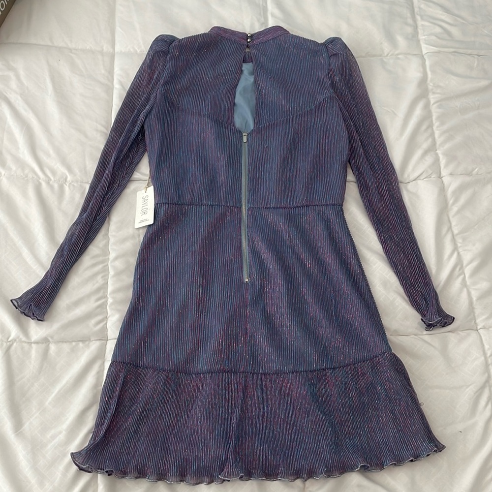 Saylor Saydee Pleat Mini Dress